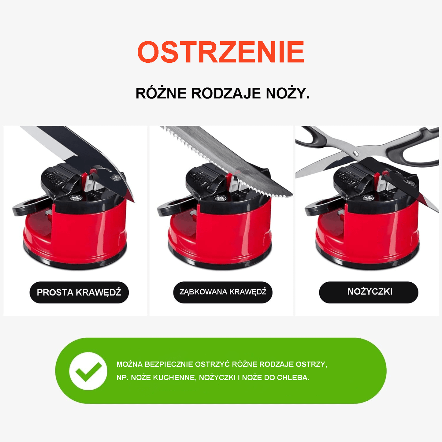 💎Ostrzałka do noży kuchennych z przyssawką - Zestaw do ostrzenia noży kieszonkowych - Afilador De Cuchillos - Małe ostrzałki