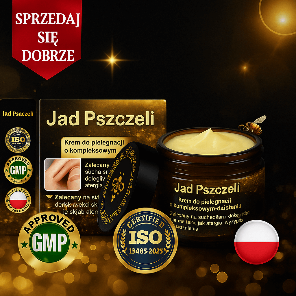 🔥Zatwierdzony przez GMP: Krem regenerujący skórę z jadem pszczelim — 🔥Ograniczona czasowo oferta 80% zniżki🔥