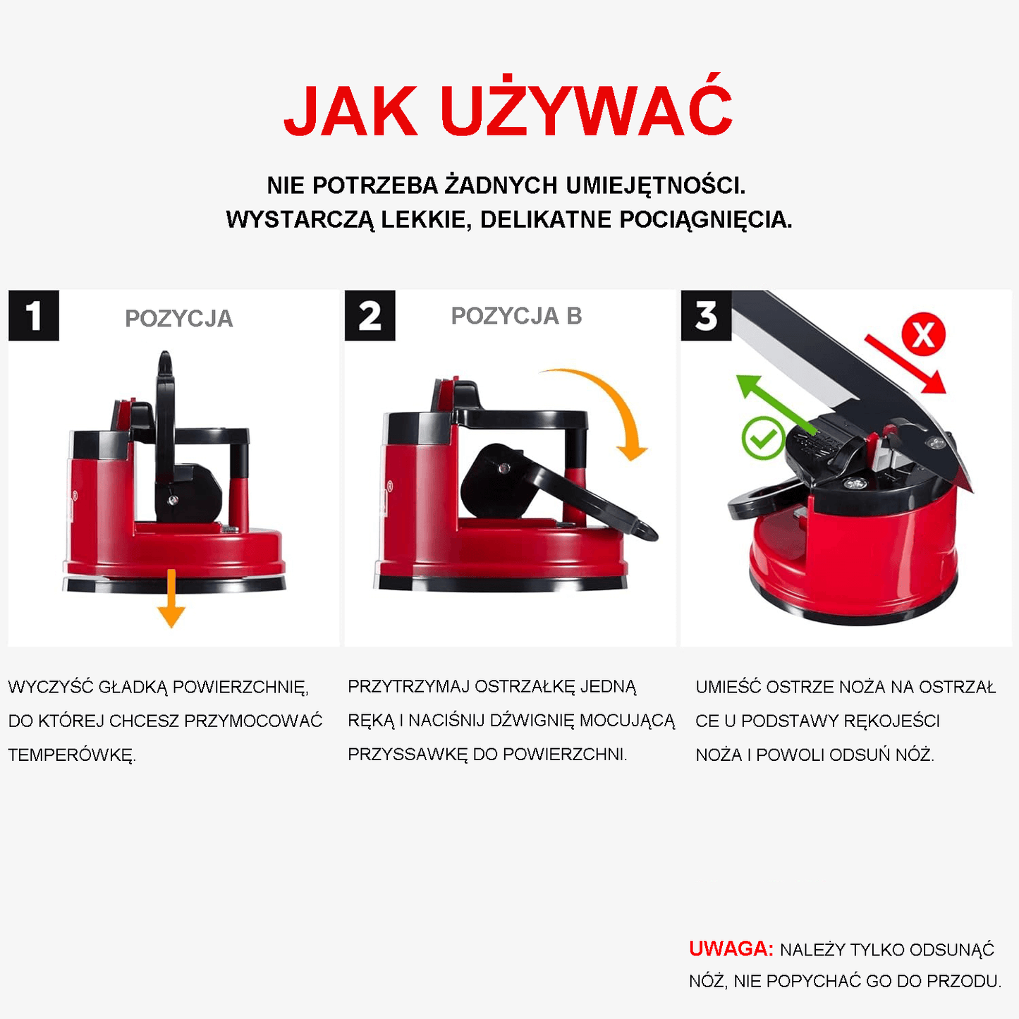 💎Ostrzałka do noży kuchennych z przyssawką - Zestaw do ostrzenia noży kieszonkowych - Afilador De Cuchillos - Małe ostrzałki