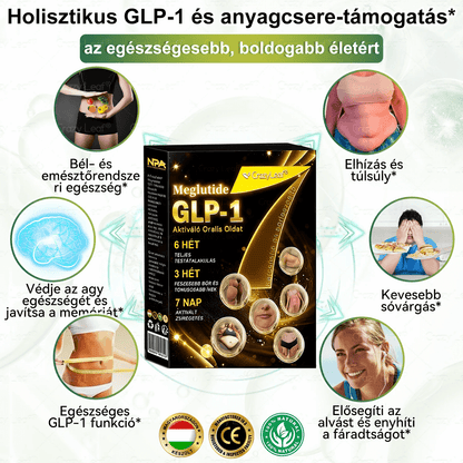 🏥Mayo Klinika által ajánlott | ☘️𝑳𝒆𝒓𝒄𝒆𝐚® Meglutide GLP-1 Aktiváló Oralis Oldat – Tartalmaz moringát, NAD+-t és yerba matét, természetes támogatás fogyáshoz, öregedésgátláshoz és cukoranyagcseréhez